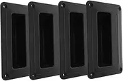 SEWACC 4Pcs Plastic Speaker Side Handle Compact Audio Replacement Handle for Speakers Lightweight and Sturdy Design Easy Installation for Portable Speaker Systems