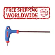 TWO-WAY HEX KEYS SET BROWN- S2 MATERIAL WITH HANDLE ( 1.5 - 10mm )