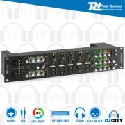 Power Dynamics PDZM800 7-Channel Installation Mixer 3 Zones
