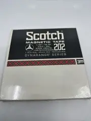 NOS Scotch Magnetic Tape 202 - 1/4 X 1200 ft. 7" Reel DYNARANGE