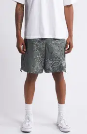 Elwood Baggy Cargo Shorts in Bandana at Nordstrom, Size Small