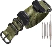 [XBHSW] XBHWS Nylon Strap Adapter Compatible with Casio G-Shock 16mm series GA110 100 700 DW-5600 GWM-5610 GD120 Men Watch replacement bands