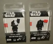 Two 16GB Star Wars flash drives - Darth Vader & Darth Maul - NEW & SEALED