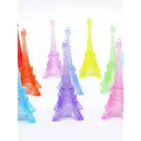 在飛比找ETMall東森購物網優惠-塑料仿水晶法國巴黎埃菲爾鐵塔幼兒園兒童飾品擺件拍照攝影小道具