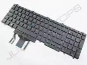 New Original Dell Precision 7520 7720 Norwegian Backlit Keyboard Tastatur
