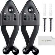 2X Vertical Sword Mount - Dagger Display Wall Hanger - Adjustable Multifunctiona