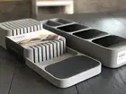 Joseph Joseph DrawerStore Kitchen Drawer Organizer for Knives and Cutlery