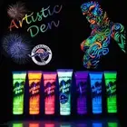 UV Face Paint Body Paint Black Light Glow in Dark Neon Face Paint 15ml tubes