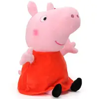 在飛比找蝦皮購物優惠-粉紅豬小妹大娃娃~高80公分~佩佩豬~佩佩豬娃娃~豬小妹抱枕