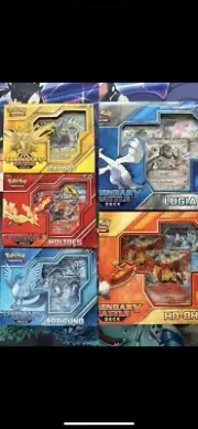 Pokémon Sealed Legendary Battle Decks - Zapdos-Moltres-Articuno-Luigia-Ho Oh