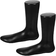 BELLIFFY 2pcs Sock Display Holders for Women Mannequin Foot Models Thickened Design for Showcasing Socks for Shops and Photography