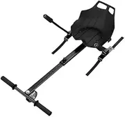AhaTech Adjustable Hoverkart Hoverboard Seat Attachment, Go Cart, Go Kart, Hoverboard Accessories, Conversion Kit, Hover Kart with Heavy Duty Frame, Fit All Ages, Fits 6.5"/8"/10"