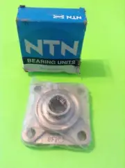 NEW NTN SUCF205-16 4-Bolt Flange Bearing w Ball Bearing Insert & 1" Bore Dia.