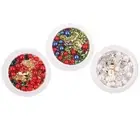 3 Boxes Gems Nail Stickers Nail Decorations Jewels Nail Art Sticker