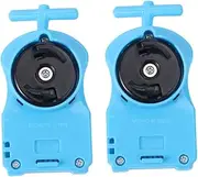 Kisangel 2pcs Gyro Burst Launcher for Gyro Enhances Super Rotation Skills Fun Burst Launcher Game Random Color Variation Random Color