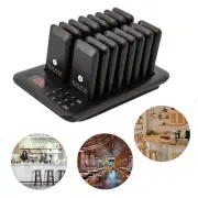 Restaurant Wireless Paging System Queuing Food Truck Coaster Pager 16 Buzzers