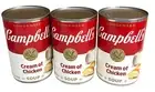 Campbell's Cream of Chicken Condensed Soup 10.5oz 3 Cans Campbells