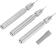 3PCS Watch Band Leather Strap Wrist Belt Hole Tool Punch Needle Watch Repair Tool