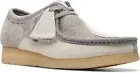 CLARKS ORIGINALS MEN'S WALLABEE Shoes Grey / Off White New