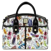 Disney Dooney & Bourke Ink & Paint Satchel Handbag NWT
