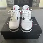 Air Jordan 4 Retro (DH6927 161 White / Fire Red-Black)