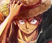 Anime one piece two years later monkey d Playmat Gaming Mat