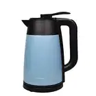 1.7L Electric kettle vacuum thermos 2-In-1 Keep warm Double wall stainless -blue