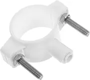 KITANDOVE 1 Set Durable Pe Water Pipe Clamp Quick Release Plastic Tube Clip for Kitchen Sink Wastewater Drainage Systems Easy Installation Secure Attachment