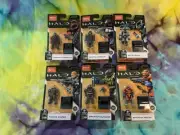Mega Construx Halo Heroes series 12 full set of 6 Elite Ultra, Sniper, Gungnir
