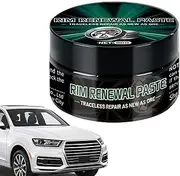 Wheel Guard Rim Wax – 80g Car Rim Repair Paste For Cleaning And Protection | Easy-to-Use Tire Maintenance Wax For Rim Scratch Removal, Polishing, And Long-Lasting Shine For Car Wheels