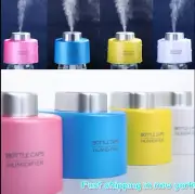 New USB Portable Mini Water Bottle Caps Humidifier Aroma Air Diffuser Mist Maker