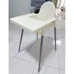 IKEA 高腳餐桌餐椅 - 白色