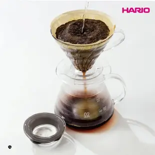 【HARIO】V60雲朵60咖啡 02 玻璃分享壺-透明 600ml(分享壺 咖啡壺 玻璃壺 雲朵壺)