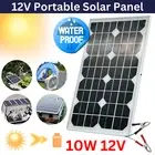 10W Watt Solar Panel Trickle Charger 12V Power Battery Charger for RV Boat Car
