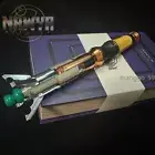 US! Replica Doctor Who 11th Metal Sonic Screwdriver Color LED Light Cosplay Prop