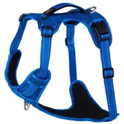 Rogz Explore Durable Nylon Dog Safety Harness Blue - 4 Sizes