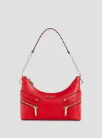 GUESS Red Trissa Shoulder Bag