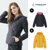 在飛比找momo購物網優惠-【TRAVELER 旅行者】女款撥水羽絨外套_232TR90