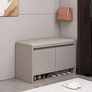 Hallway Multi-Functional Shoe Rack with Padded Seat,Modern Shoes Rack Cabinet Benches,End of Bed Storage Bench,Bedroom Bench Long,for Living Room,Mudroom,Porch Indoor Home Decoration.