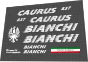 Bianchi Caurus 837 Decal Set