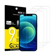 NEW'C 3 Pack Designed for iPhone 12,iPhone 12 Pro Screen Protector (6.1"), Te...