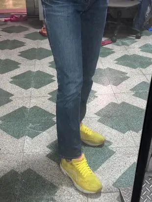 ZEPRO 台灣第一路跑品牌 二手黃色 跑鞋步鞋運動鞋24號US7