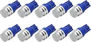 Ruiandsion 10pcs T10 168 194 175 161 COB Blue Led Indicator Dash Light Bulb DC12V