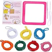 Beatifufu 8 Pcs DIY Elastic Rope String Braid Plaything Knitting Craft Durable for Braiding Beading Hair Ornamentation Safe Fun for Creativity