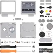 IPS Ready Upgraded eXtremeRate SFC SNES Classic EU Style Custom Replacement Housing Shell for Gameboy Advance SP GBA SP – Compatible with Both IPS & Standard LCD – Console & Screen NOT Included