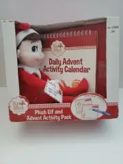 Plush Elf on the Shelf and Advent Activity Pack