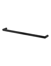 [Cefito] Towel Rail Rack Holder Single 600mm Wall Mounted Stainless Steel Black