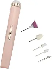 NOLITOY Portable Nail Art Polishing Machine Set Electric Nail Grinding Tool Small Art Grinding Machine Manicure Supplies