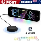 Super Loud Vibrating Alarm Clock with Bed Shaker Bedside Clock for Heavy Sleeper