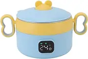 Electric Lunch Box, Stainless Steel Insulated Heated Lunch Box with Automatic Constant Temperature, Self Heating Battery Powered Portable Food Warmer, Food Heater for Home, Travel